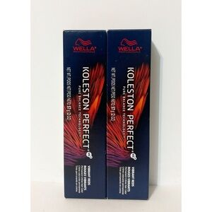 2 Koleston Perfect 55/46 Intense Light Brown/Red Violet Permanent Hair Colors